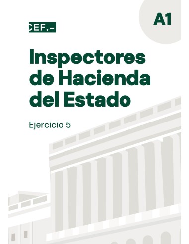 Inspección de Hacienda. Ejercicio 5
