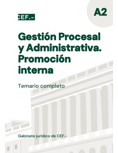 Gestión Procesal y Administrativa. Promoción interna