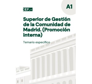 Superior de Gestión de la Comunidad de Madrid. Promoción interna. Temario específico