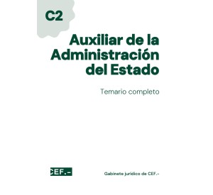 Auxiliar de la Administración del Estado. Temario completo