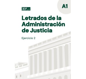 Letrados de la Administración de Justicia. Ejercicio 2