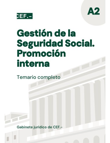 Gestión de la Seguridad Social. Promoción interna