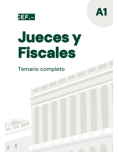 Jueces y Fiscales. Temario completo