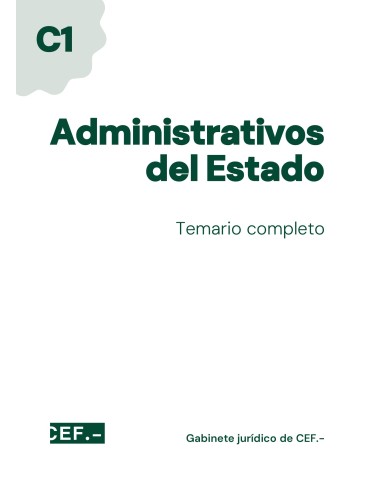 Administrativos del Estado. Turno libre