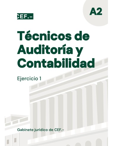 Técnicos de Auditoría y Contabilidad. Ejercicio 1