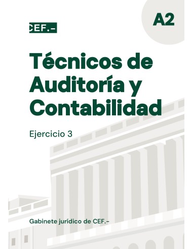 Técnicos de Auditoría y Contabilidad. Ejercicio 3