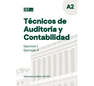 Técnicos de Auditoría y Contabilidad. Ejercicios 1 y 3