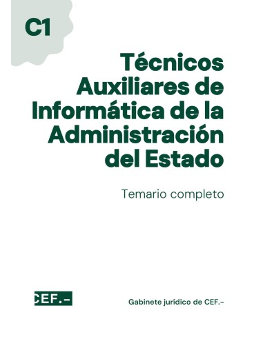 Técnicos Auxiliares de Informática de la Administración del Estado